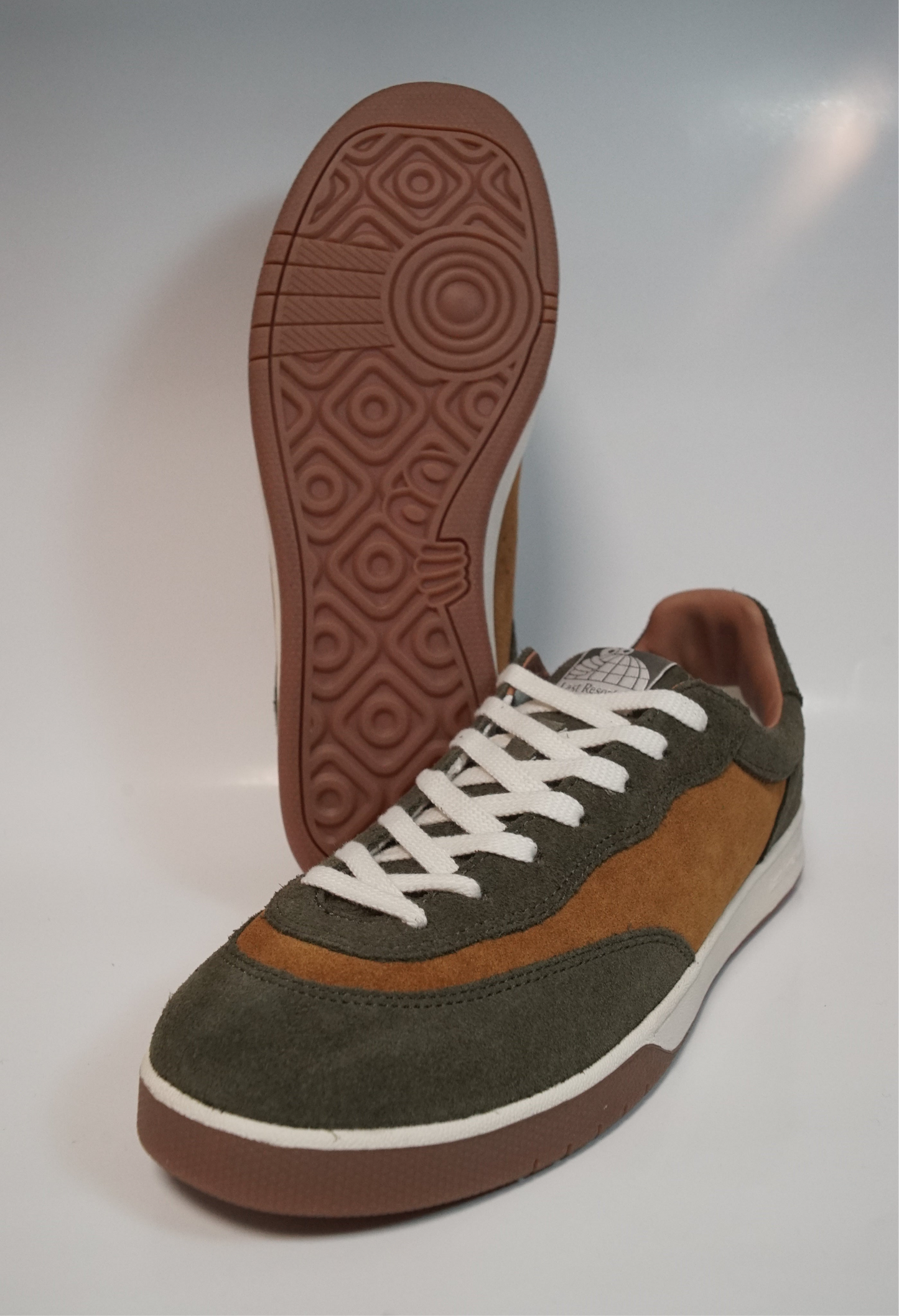 CM001-Suede (Olive/Golden Brown) Last Resort